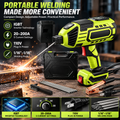Portable Handheld Stick Welder, 20-200A IGBT Inverter, 110V
