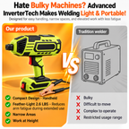 Portable Handheld Stick Welder, 20-200A IGBT Inverter, 110V