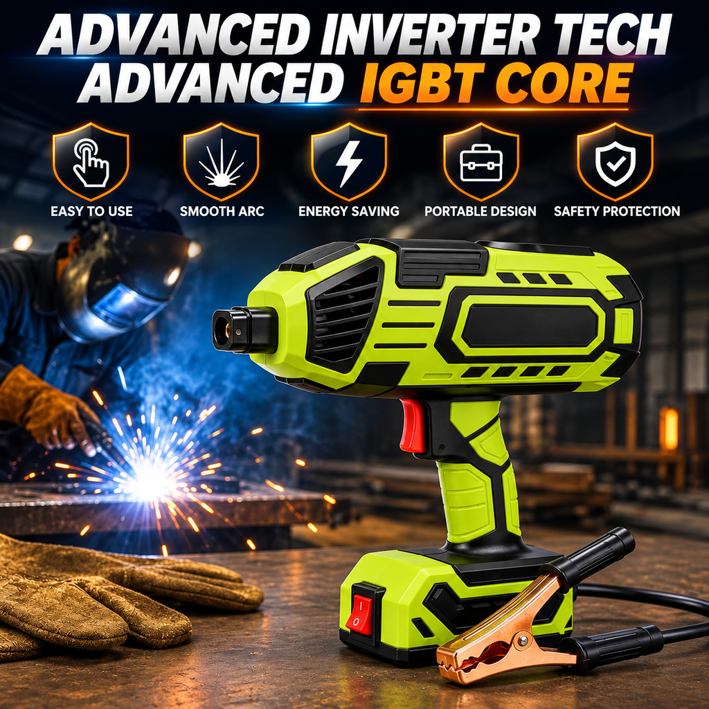 Portable Handheld Stick Welder, 20-200A IGBT Inverter, 110V – Varxen